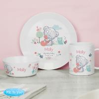 Personalised Tiny Tatty Teddy Woodland Animal Plastic Bowl Extra Image 3 Preview